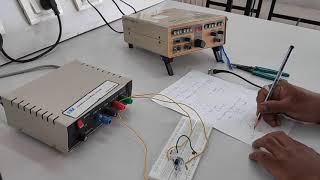 Experiment  Low pass active filter  Second order [upl. by Gurango]