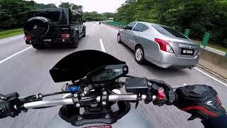 Yamaha MT09  FZ09 Karak highway [upl. by Art]