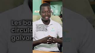 Bassin circulaire galvanisé vidéo by AgribusinessTV farming construction agriculture [upl. by Hedi]