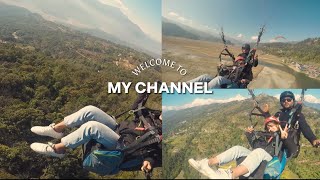 Paragliding in Pokhara Nepal [upl. by Ari]