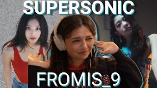 Reaction to fromis9 프로미스나인 Supersonic Official MV [upl. by Eintihw]