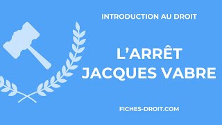 L’arrêt Jacques Vabre du 24 mai 1975 Fiche d’arrêt [upl. by Henrik]