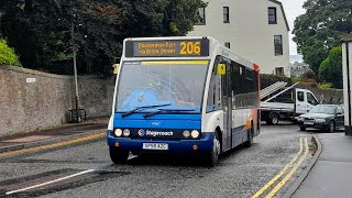 DESTROYED Stagecoach Strathtay Optare Solo 47657  Including a troublesome startup [upl. by Eamaj]