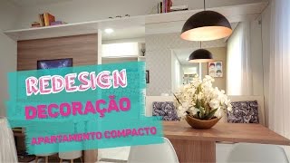 Dicas decoração para apartamentos compactos  DAISY ANDRADE [upl. by Asilem]