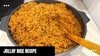 Nigerian Jollof rice  very easy recipe [upl. by Gruber]