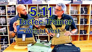 Revisando el porta placas TACTEC TRAINER WEIGHT VEST de 511 [upl. by Jadd60]