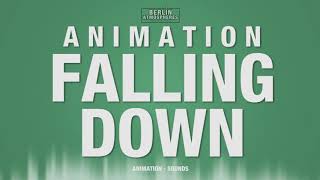 Falling Down SOUND EFFECT  Cartoon Animation Falling Down Herunterfallen Drop down SOUNDS SFX [upl. by Imiaj]