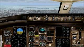 Qualitywings 757 landing checklist [upl. by Keldon]