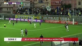 11 NOVEMBRE 2024 SERIE C ALLO “IACOVONE” UN CERIGNOLA INCEROTTATO [upl. by Esac866]