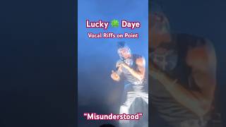 Lucky Daye Sangggging Misunderstood luckydaye misunderstood rnbsinger [upl. by Kolk]