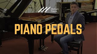 🎹What Do The 3 Pedals on a Piano Do  Grands amp Upright Pianos🎹 [upl. by Ailema]