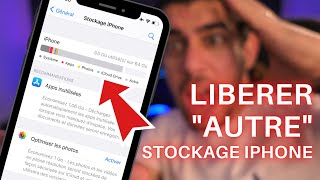 COMMENT SUPPRIMER quotAUTREquot SUR UN IPHONE et augmenter lespace de stockage [upl. by Branscum]