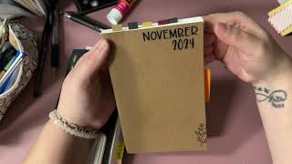 November 2024 Main Planner Change…PlannerMonkeyCo B6Slim [upl. by Hugues]