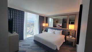 Fontainebleau Las Vegas Noble Suite strip  sphere view Beautiful room [upl. by Ydnas]