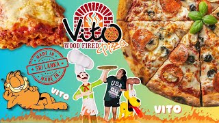 Vito Pizza🍕 Kandy vs Colombo😱  Vito Wood Fired Pizza  12 Vlog [upl. by Yenitirb344]