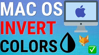 How To Invert Colors On MacBook amp Mac [upl. by Cesar]