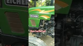 Eicher 5660💪 New kartal tractorking automobile [upl. by Silecara]