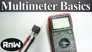 How to Use a Multimeter for Beginners  How to Measure Voltage Resistance Continuity and Amps [upl. by Feer]