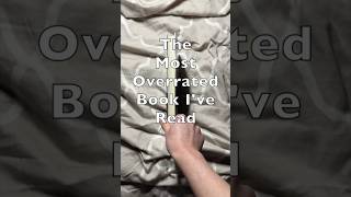 The Most Overrated Booktok Book fyp booktok booktube trending bookrecommendations viralshorts [upl. by Enneire714]