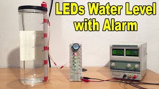 Water Level Indicator with Alarm System [upl. by Lenad930]