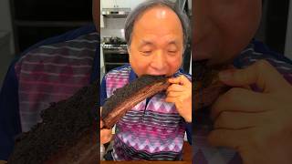 KOREAN PARENTS TRY TEXAS BBQ for the FIRST TIME texas texasbbq brisket dinoribs [upl. by Fenn]