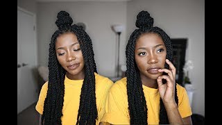 How I Install My Marley Twists  Keke J [upl. by Aivat]