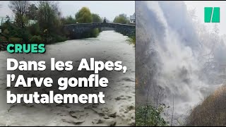 Dans ces communes de HauteSavoie l’eau est montée en quelques minutes [upl. by Schlesinger664]