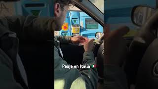 ASÍ ES UN PEAJE EN ITALIA viajes argentinosenitalia carretera ruteando peajes italia [upl. by Burtie780]