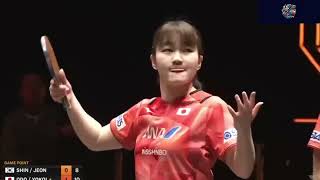 Jihee Jeon  Yubin Shin vs Sakura Yokoi  Satsuki Odo  WD QF  WTT Finals Fukuoka 2024 [upl. by Nwahsad727]