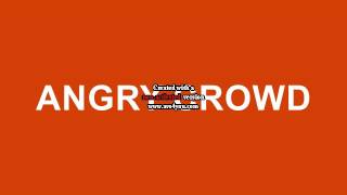 Angry Crowd Sound Effects YouTube [upl. by Eliezer]