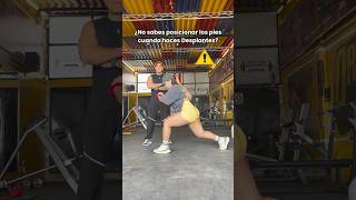 DESPLANTES PARA PRINCIPIANTES 🤝 gymtips desplantes lunges gymrat gymgirl fitness gym [upl. by Renata489]