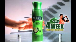 Dabur Vatika Hair Oil Hairfall Challenge TVC [upl. by Tisbee]