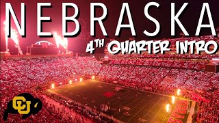 Nebraska Football Light Show Versus Colorado 2024 [upl. by Arenat]