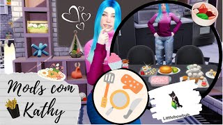 The Sims 4  Mods  Livro de receitas da vovó  Grannies cookbook  DONWLOAD 📖🥘 [upl. by Kulda318]