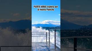 Viento Puelche y olas en explosion [upl. by Yatnoj]