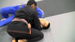 Los Angeles Martial Arts Cobrinha BJJ Side Control Drill [upl. by Martz729]