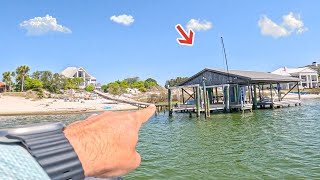 Fishing A Destroyed Pier LOADED With Fish [upl. by Llenrag946]