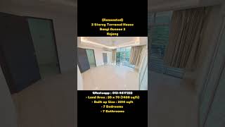 1110 Renovated 7R7B 3 Storey Terraced House Bangi Avenue 3 Kajang Bangi [upl. by Nygem]