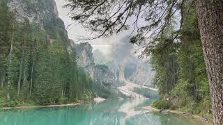 Lago di Braies Dolomites Italy [upl. by Nahgrom333]