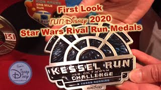 runDisney  First Look Rival Run 2020 Medal  Kessel Run  Star Wars Rival Run Medals [upl. by Edy]