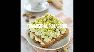 Tiramisù al pistacchio con crema senza uova [upl. by Renwick21]