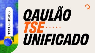 Concurso TSE Unificado 2024  Aulão completo para o Tribunal Superior Eleitoral QAulão [upl. by Aube]