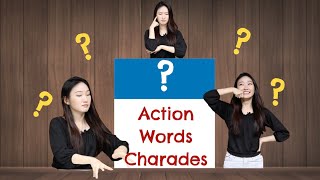 Charades Action Words  English Activities  몸으로 말해요 영어 동사 [upl. by Mila]