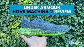 Under Armour HOVR Machina 2 Review  Bluetooth Running Shoes [upl. by Fawcett881]