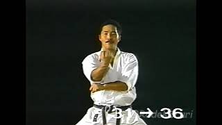 Tekki Sandan  Masatoshi Nakayama 1996 [upl. by Hgielrahc]