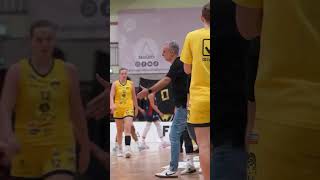 PalaLupe welcome to MERAVIGLIA 💛🖤 lbflive basketball [upl. by Enelehs]