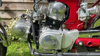 Millyard  Honda SS100 V Twins riding maintenance and tips [upl. by Puduns6]