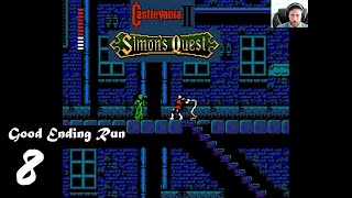 Saving Simon Belmont  Castlevania 2 Simons Quest  Good Ending Playthrough Part 8 [upl. by Ygiaf]