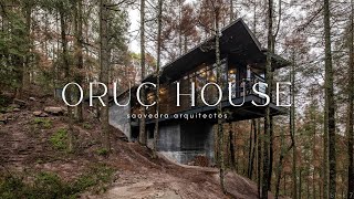 Hidden Forest Retreat in Mexico  Oruç House [upl. by Carley]