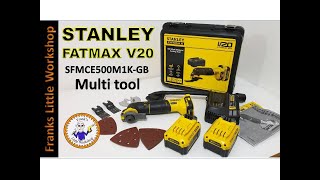 STANLEY Fatmax Multi tool SFMCE500M1KGB [upl. by Gnouhc]